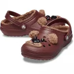 Сабо Crocs Classic Lined Iam Brown Bear, коричневый - фото 4