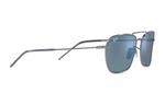 RayBan Солнцезащитные очки Ray Ban Caravan Reverse, Silver - фото 4