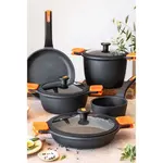 Низкая кастрюля с крышкой Efficient Pro Bra, черный - фото 7