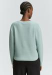 Джемпер TOM TAILOR DENIM Jumper, Silver Cloud Blue/Light Blue - фото 3