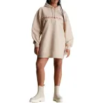 Calvin Klein Длинное платье с длинными рукавами Europe Version женское ivory - фото 4