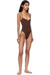 Купальник Monica Haight, коричневый - фото 4