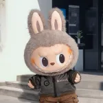 Лабубу The Monsters Jump For Joy виниловая кукла 38см POP MART - фото 3