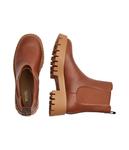 Кожаные сапоги Michael Kors, коричневый - фото 4