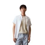 Рубашка мужская белая Calvin Klein, белый - фото 3