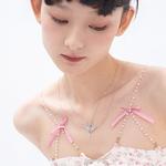 Niche Design Collarbone Chain Women's VIVIWELL, розовый - фото 12