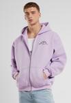 Толстовка на молнии PALM Karl Kani, фиолетовый - фото 3
