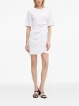 Мини-платье с короткими рукавами Aniye By, белый - фото