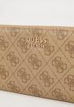 Кошелек BRENTON ZIP AROUND Guess, бежевый - фото 4