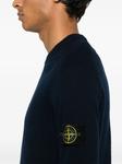 Свитер Stone Island RWS из шерсти Джилонг, синий - фото 5