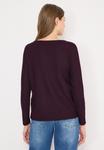 CECIL Лонгслив в бордовом цвете - фото 3