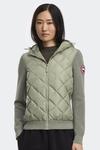 Худи Canada Goose HyBridge Quilted Knit, Sagebrush - фото 2