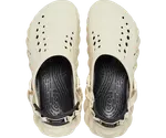 Сабо Echo Crocs женские, цвет Bone / Black - фото 3