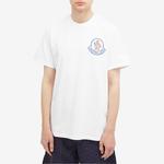Футболка Moncler Pixel Logo T-Shirt, белый - фото 2