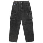 Джинсы унисекс MIND ERROR, черный - фото