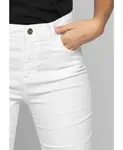 Джинсы скинни из хлопка Kocca, белый - фото 3