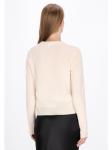 Женский свитер кремового цвета DreiMaster - фото 4