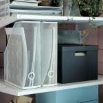 Коллектор журналов, белый, DRÖNJÖNS IKEA - фото 2