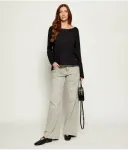 Свитер Relaxed fit Liu Jo, черный - фото 2