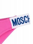 Moschino плавки бикини с логотипом, розовый - фото 3