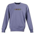 Свитер embroidered workmark fleece crew 'purple' Converse, фиолетовый - фото