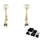 CHANEL Серьги Women's Gold/White - фото