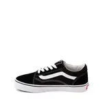 Кроссовки для скейтбординга Vans Old Skool Little Kid, черный - фото 2
