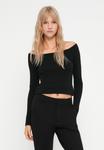 Топ GAP Long sleeved top, True Black/Black - фото 4