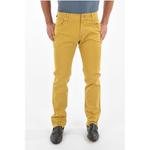 Желтые хлопковые брюки Corneliani, Yellow - фото