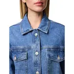 Куртка Pieces Elma denim, синий - фото 6