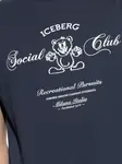 Футболка с логотипом Iceberg, синий - фото 5