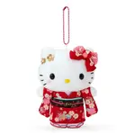 Плюшевый кулон hello kitty кимоно куклы высотой 16см Sanrio - фото