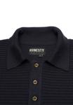 Топ Honesty Rules Long sleeved top, Navy/Dark Blue - фото 9