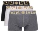 Трусы 3 шт. Versace, серый - фото