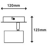 Настенный светильник Briloner Run, черный - фото 4