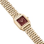 Часы Macy Petite Gold Burgundy Burker - фото 2