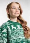 Джемпер myMo KIDS Jumper, Grün Weiss/Green - фото 4