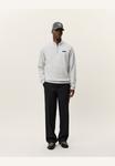 Толстовка Les Deux PATCH HALF-ZIP, Snow Melange/White - фото