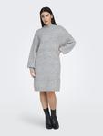 Платье до колена ONLY, светло-серый меланж - фото 5