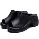 Слипоны женские Coffee/Black Jay - фото 7