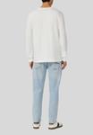 Топ s.Oliver LONGSLEEVE MIT FLAMMSTRUKTUR, Weiß/Off-White - фото 3