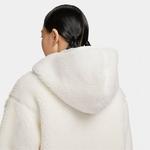 Куртка (WMNS) Nike Logo Sherpa Jacket 'White Yellow', белый - фото 3