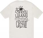 Футболка Stussy Crown International 'Natural', кремовый - фото 2