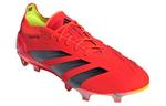 Predator Elite FG Solar Red Core Black Team Solar Yellow Adidas - фото 3