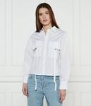 Рубашка Relaxed fit Twinset, белый - фото