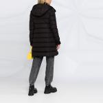 Moncler Пуховик женский черный, Black - фото 5
