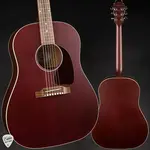 Gibson J-45 Special Satin Винно-Красный - фото