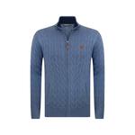 Вязаный кардиган Jacey Quinn, синий - фото