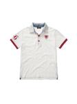Рубашка polo in cotone bambino Blauer, белый - фото