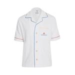 Рубашка Casablanca Towelling Monogram Shirt, Bright White - фото